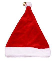 CZAPKA MIKOŁAJA PLUSZOWA, ROZMIAR S