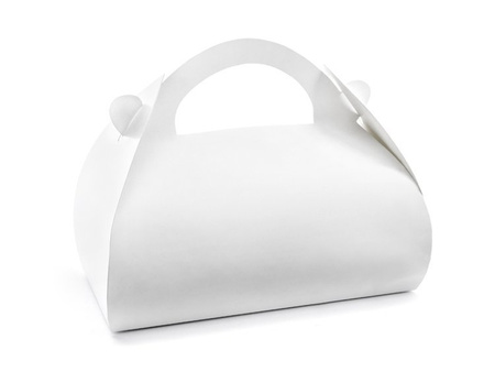 PUDEŁKA NA CIASTO BIAŁE 10 szt.