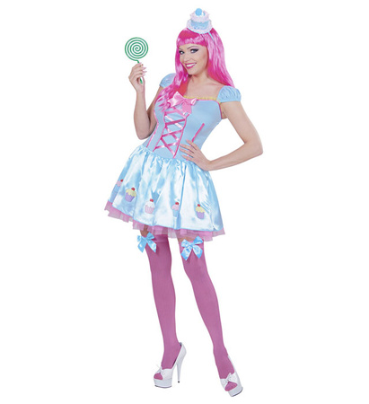 "CANDY GIRL" (dress, mini hat)