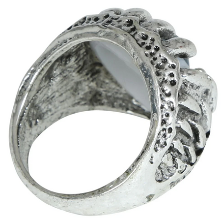 PIERŚCIONEK SREBRNY OKO HALLOWEEN