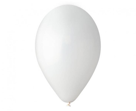 BALONY LATEKSOWE BIAŁE 33 CM 50 SZT