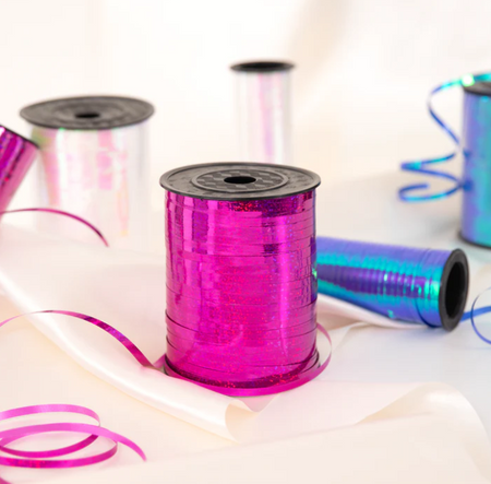 WSTĄŻKA PLASTIKOWA HOLOGRAFICZNA OPALIZUJĄCA 92 M