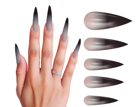 SZTUCZNE PAZNOKCIE OMBRE 