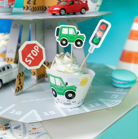 PAPILOTKI DO BABECZEK AUTA 6 SZT