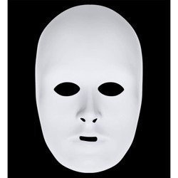 MASKA DO MALOWANIA BIAŁA