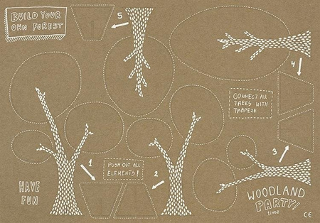 Zestaw kreatywny Woodland