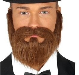 BRODA Z WĄSAMI BRĄZ