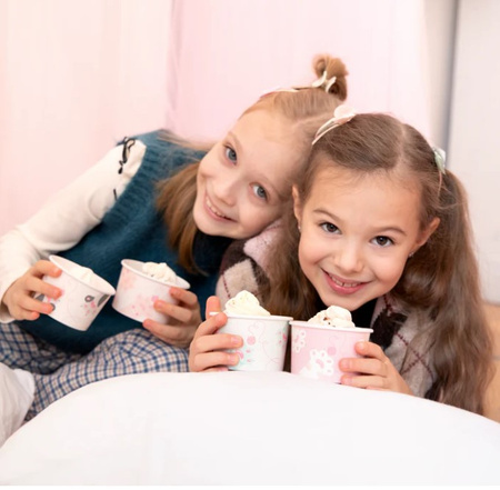 KUBECZKI NA LODY KOTKI 150 ML 6 SZT