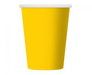 KUBECZKI ŻÓŁTE 6 SZT.