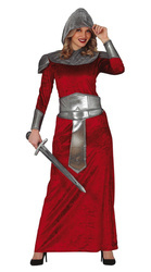 STRÓJ ŚREDNIOWIECZNA PANI RYCERZ