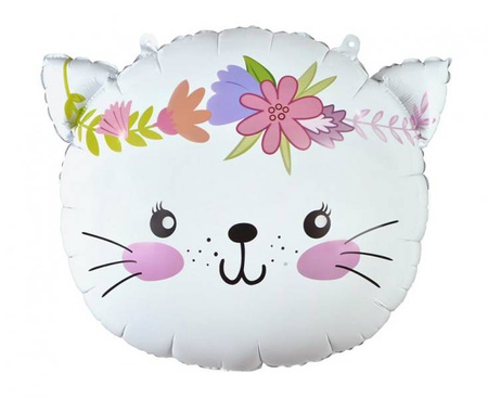 BALON FOLIOWY KOTEK 44X35 CM