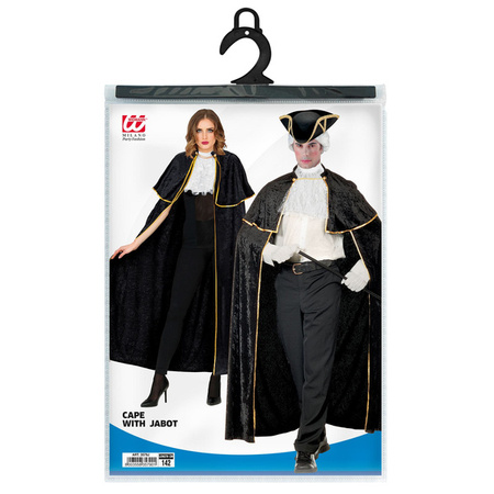 PELERYNA WELUROWA 142CM