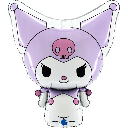 BALON FOLIOWY KUROMI LILAC 61 CM 