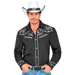 KOSZULA MĘSKA KOWBOJ CZARNA