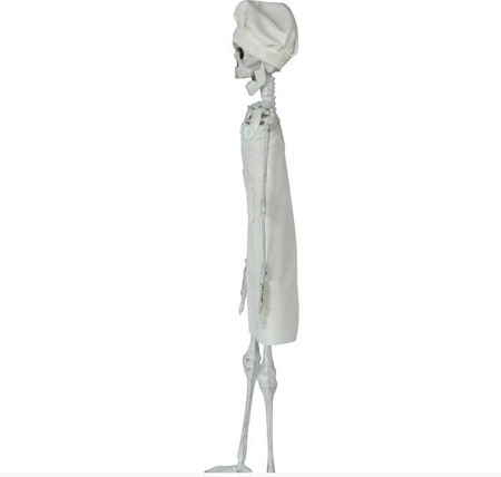 DEKORACJA SZKIELET KUCHARZ 40 CM