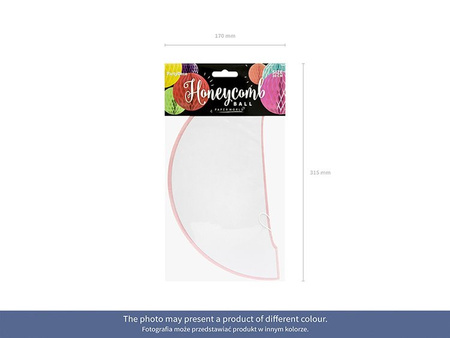 KULA BIBUŁOWA 30CM BIAŁA