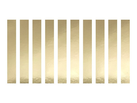 OBRĄCZKI PAPIEROWE NA SERWETKI ZŁOTE