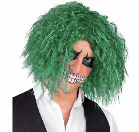 PERUKA ZIELONA KLAUNA
