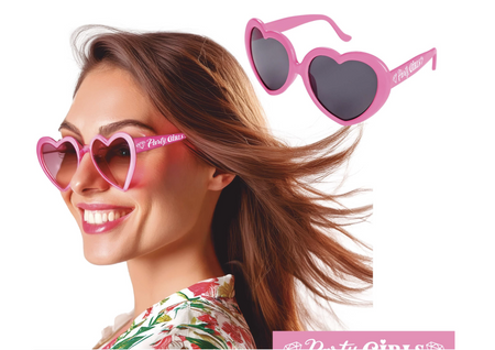 OKULARY SERDUSZKA "PARTY GIRLS" RÓŻOWE
