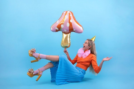 BALON FOLIOWY GRZYBEK  66x75cm