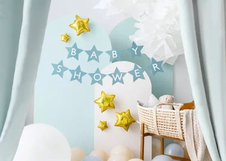 BANER BABY SHOWER JASNONIEBIESKI 290 CM