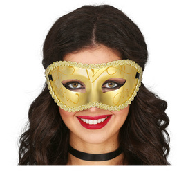 MASKA WENECKA ZŁOTA