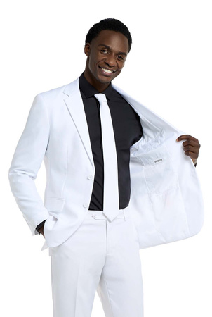 GARNITUR MĘSKI BIAŁY OPPOSUITS