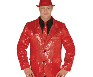 MARYNARKA CEKINOWA CZERWONA