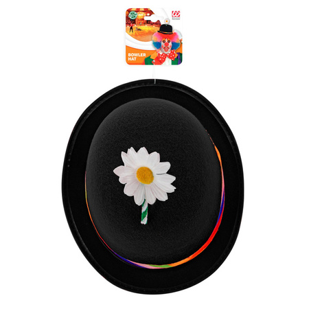 MELONIK KLAUNA ZE STOKROTKĄ CZARNY