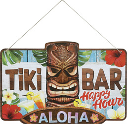 TABLICZKA W STYLU HAWAJSKIM 25X35 CM