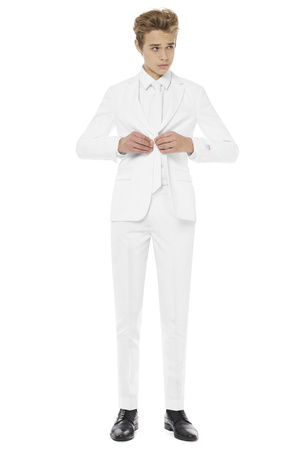 GARNITUR CHŁOPIĘCY BIAŁY OPPOSUITS 