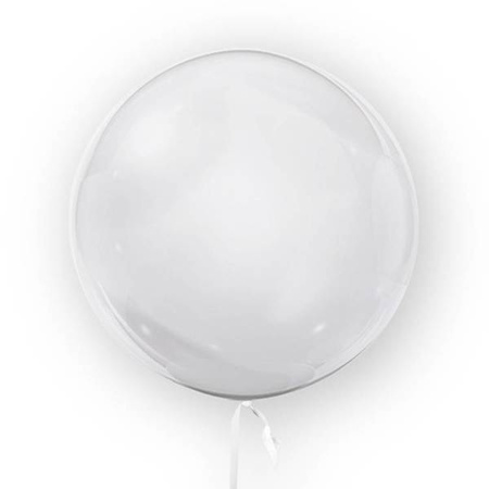 BALON 45 CM – TRANSPARENTNY