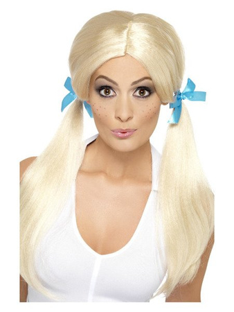PERUKA BLOND UCZENNICA KITKI