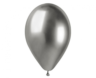 #BL Balony GB120 shiny 13''- srebrne /5 szt.