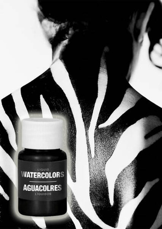 ZESTAW FARBEK DO CIAŁA BIAŁA I CZARNA