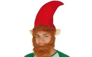 CZAPKA ELFA Z BRODĄ