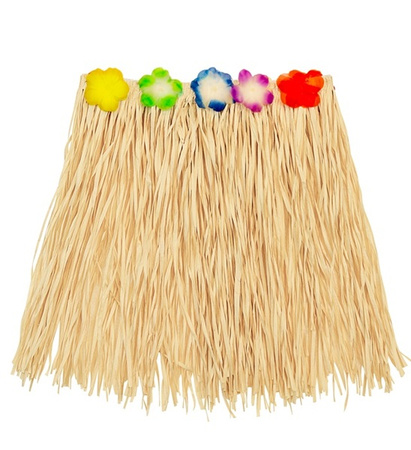 SPÓDNICA HAWAJSKA BEŻOWA 