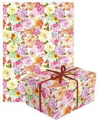 PAPIER PREZENTOWY MIX KWIATÓW