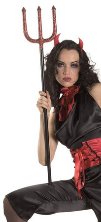 WIDŁY DIABELSKIE BROKATOWE 90 CM