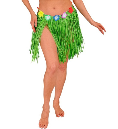 SPÓDNICA HAWAJSKA ZIELONA