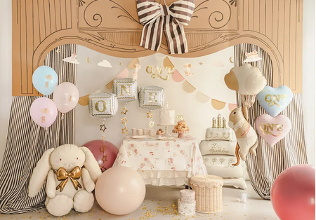 BALON FOLIOWY SERCE ONE 45 CM JASNY RÓŻOWY ROCZEK