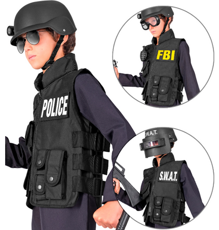 KAMIZELKA DZIECIĘCA POLICE FBI SWAT 