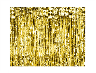 KURTYNA ZŁOTY 100 X 200 CM