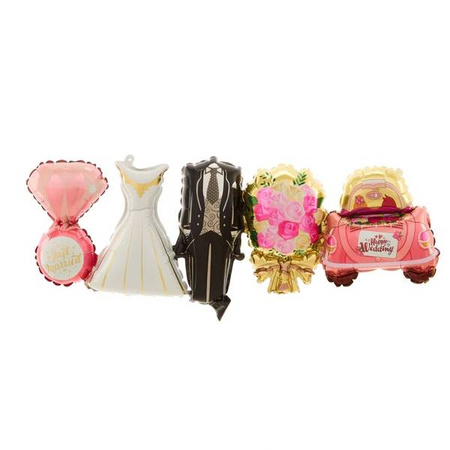 GIRLANDA BALONOWA ŚLUB 94x32 CM 