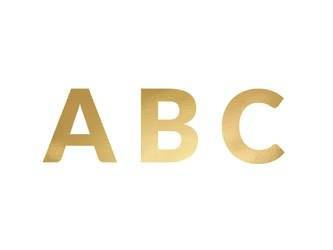 BANER ALFABET ZŁOTY 63 EL