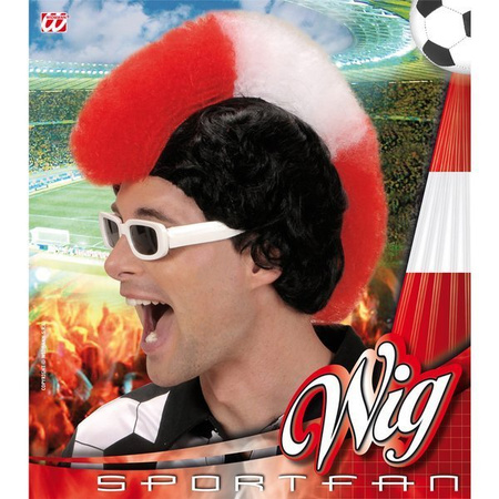 PRUKA IROKEZ KIBICA BIAŁO CZERWONY