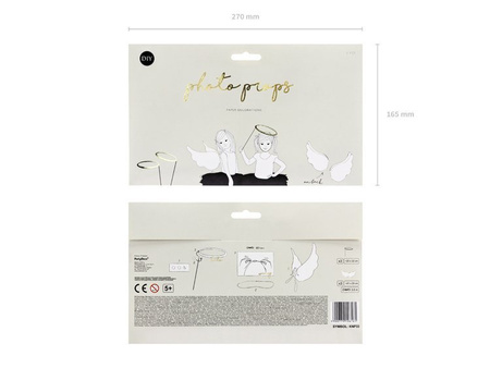 GADŻETY DO ZDJĘĆ NA I KOMUNIĘ ŚWIĘTĄ 6 SZT