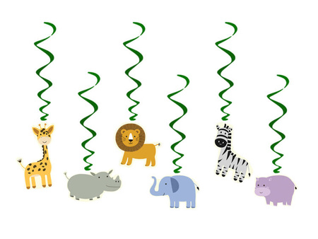 DEKORACJA ŚWIDERKI SAFARI 