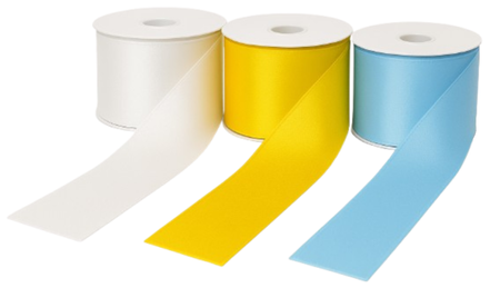 ZESTAW TASIEMEK: BIAŁA, ŻÓŁTA I NIEBIESKA