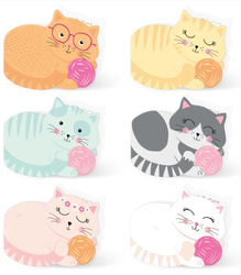 ZAPROSZENIA URODZINOWE KOTKI 6 SZT